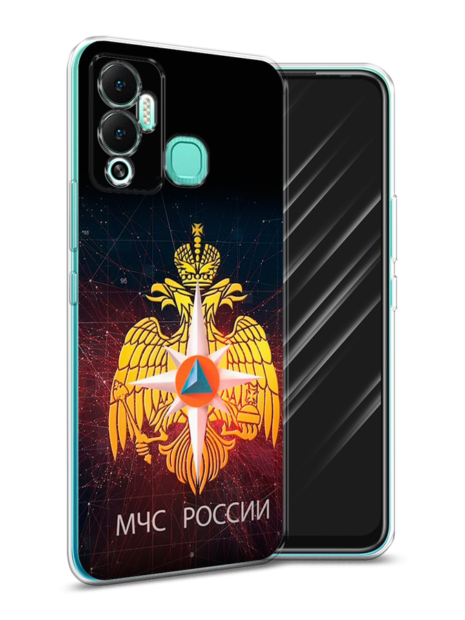 

Чехол Awog на Infinix Hot 12 Play "МЧС России", Разноцветный, 3101750-5