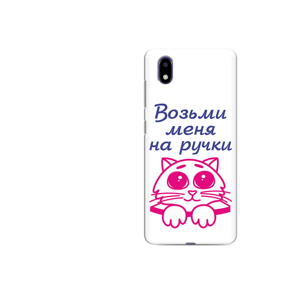 

Чехол MyPads Tocco для ZTE Blade A31 Lite мяу (PT162823.461.491), Прозрачный, Tocco