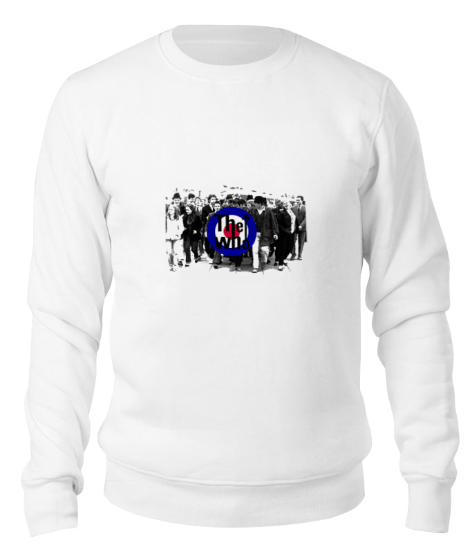

Свитшот унисекс Printio The who белый S, The who