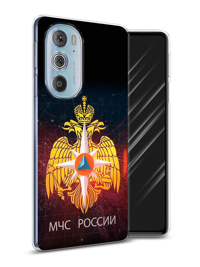 

Чехол Awog на Motorola Edge 30 Pro "МЧС России", Разноцветный, 243350-5