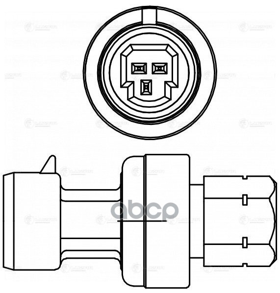 

Датчик давлени хладагента дл а/м Лада Largus (12-)/Renault Logan (04-)/Duster (10-) (LRPS
