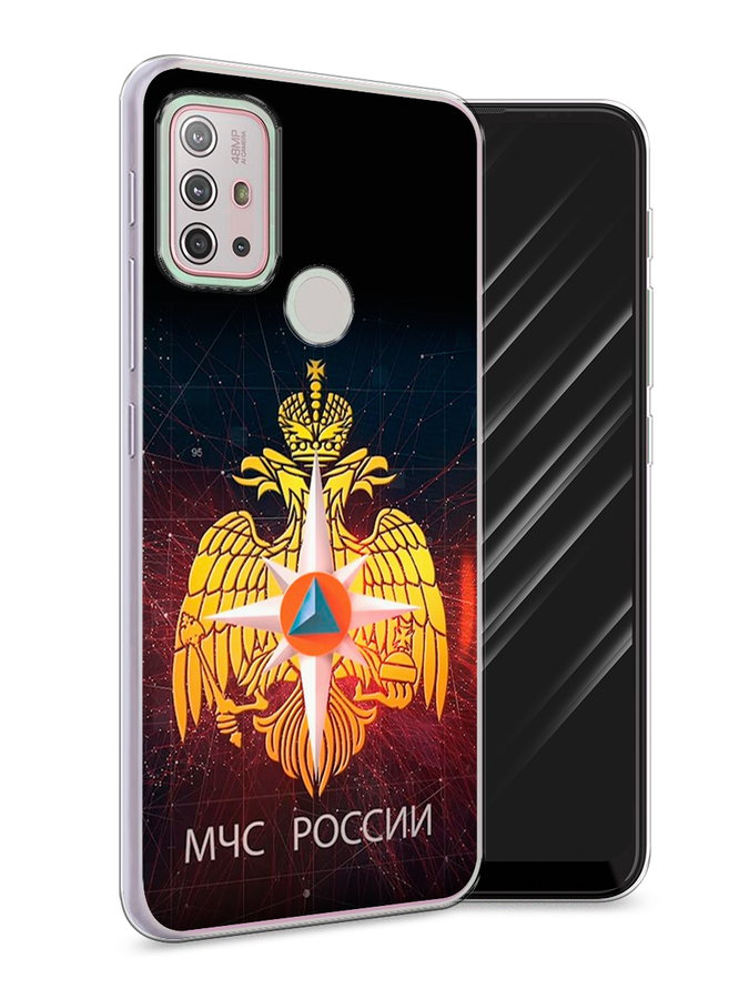 

Чехол Awog на Lenovo K13 Note/Motorola Moto G10/G20/G30 "МЧС России", Разноцветный, 242150-5