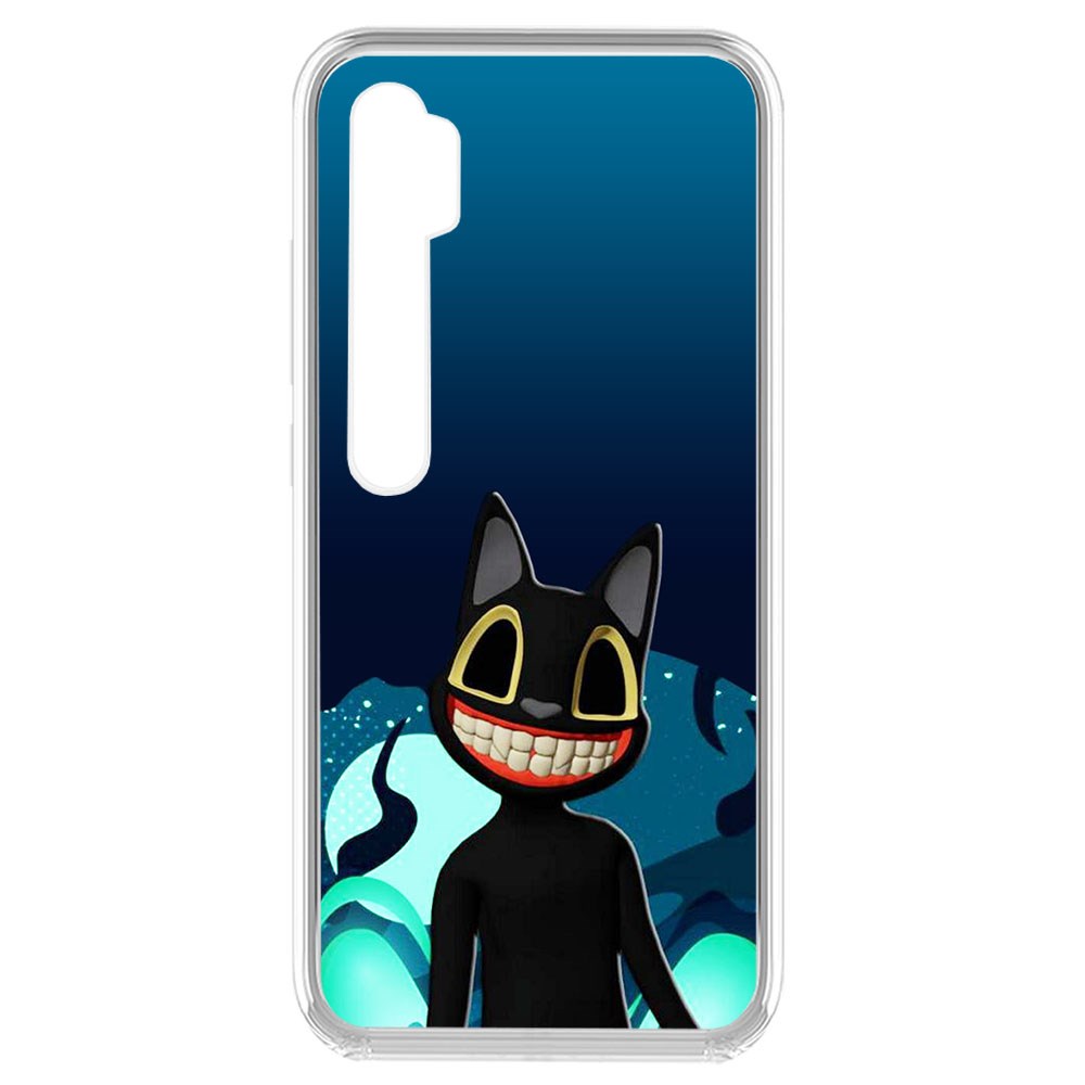 

Чехол-накладка Krutoff Clear Case Хаги Ваги - Картун Кэт для Xiaomi Mi Note 10