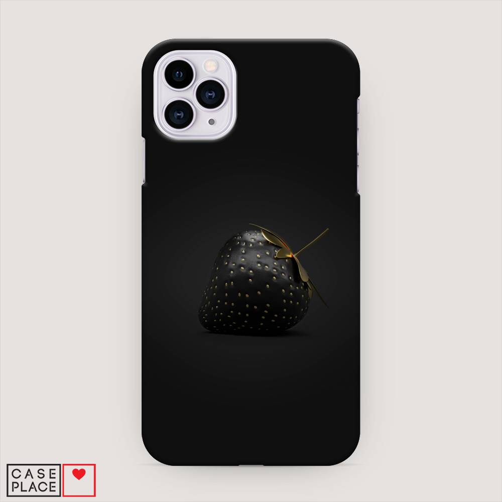 

Пластиковый чехол "Черная клубника" на Apple iPhone 11 Pro, 12320-7