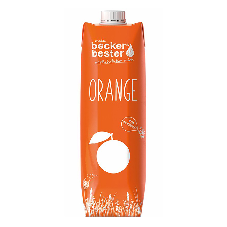 

Сок Beckers Bester апельсиновый прямого отжима 1 л