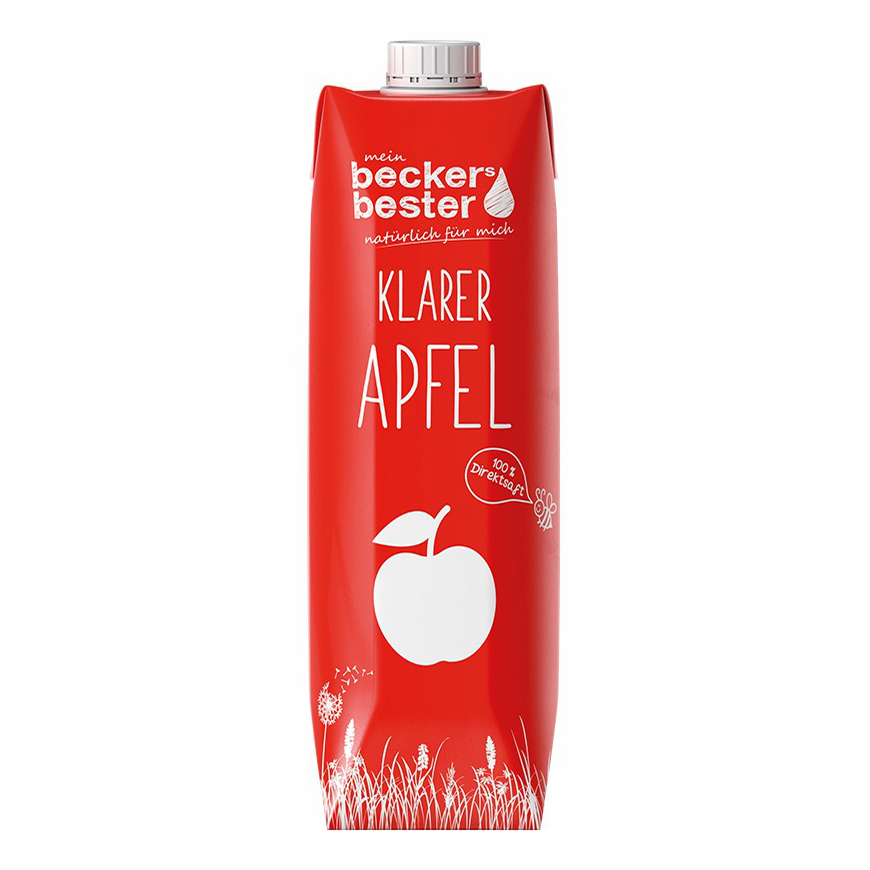 

Сок Beckers Bester яблочный осветленный 1 л
