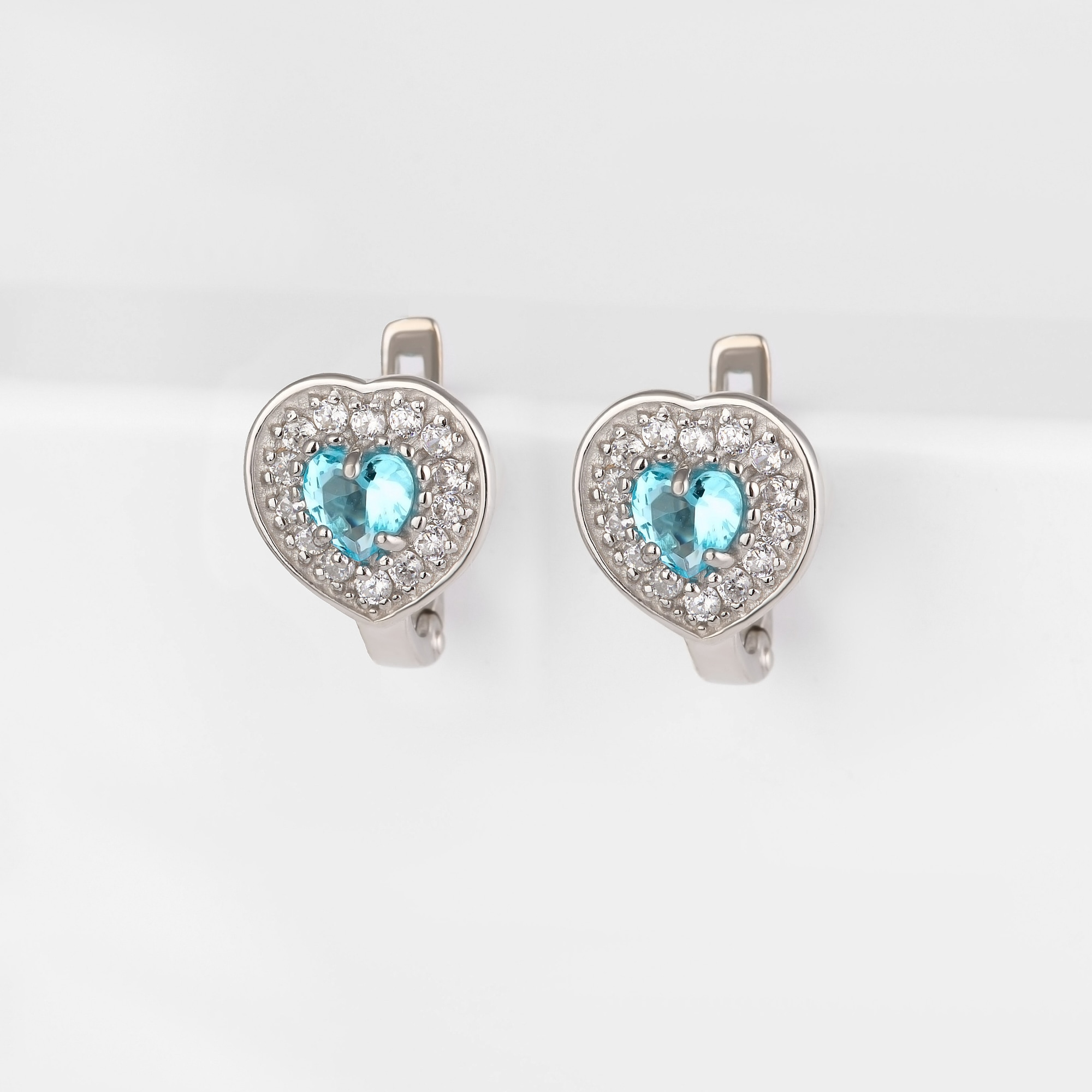 

Серьги из серебра с фианитом НАШЕ ЗОЛОТО 2ИС120913, 2ИС120913