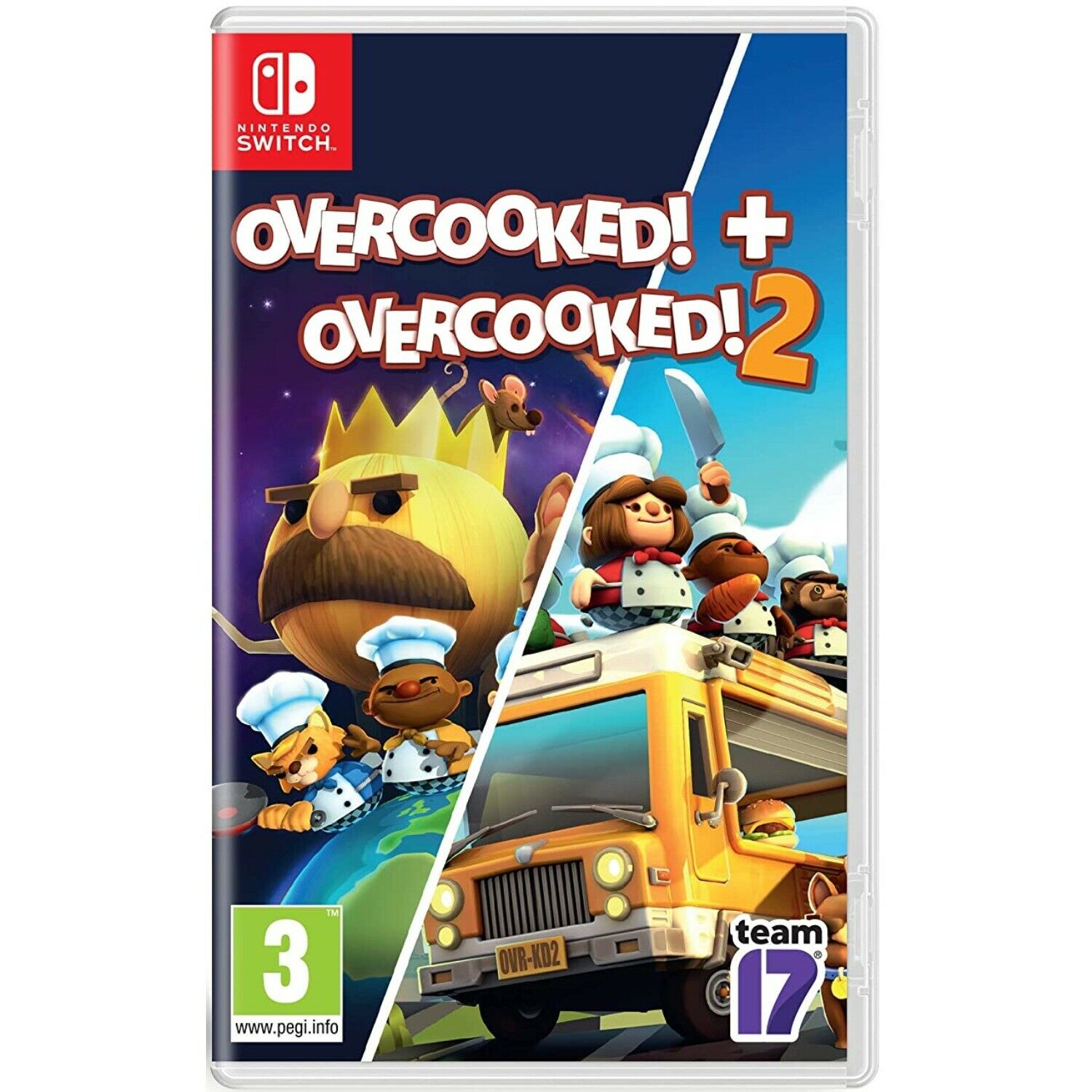 Overcooked! - Double Pack (1+2) для Nintendo Switch