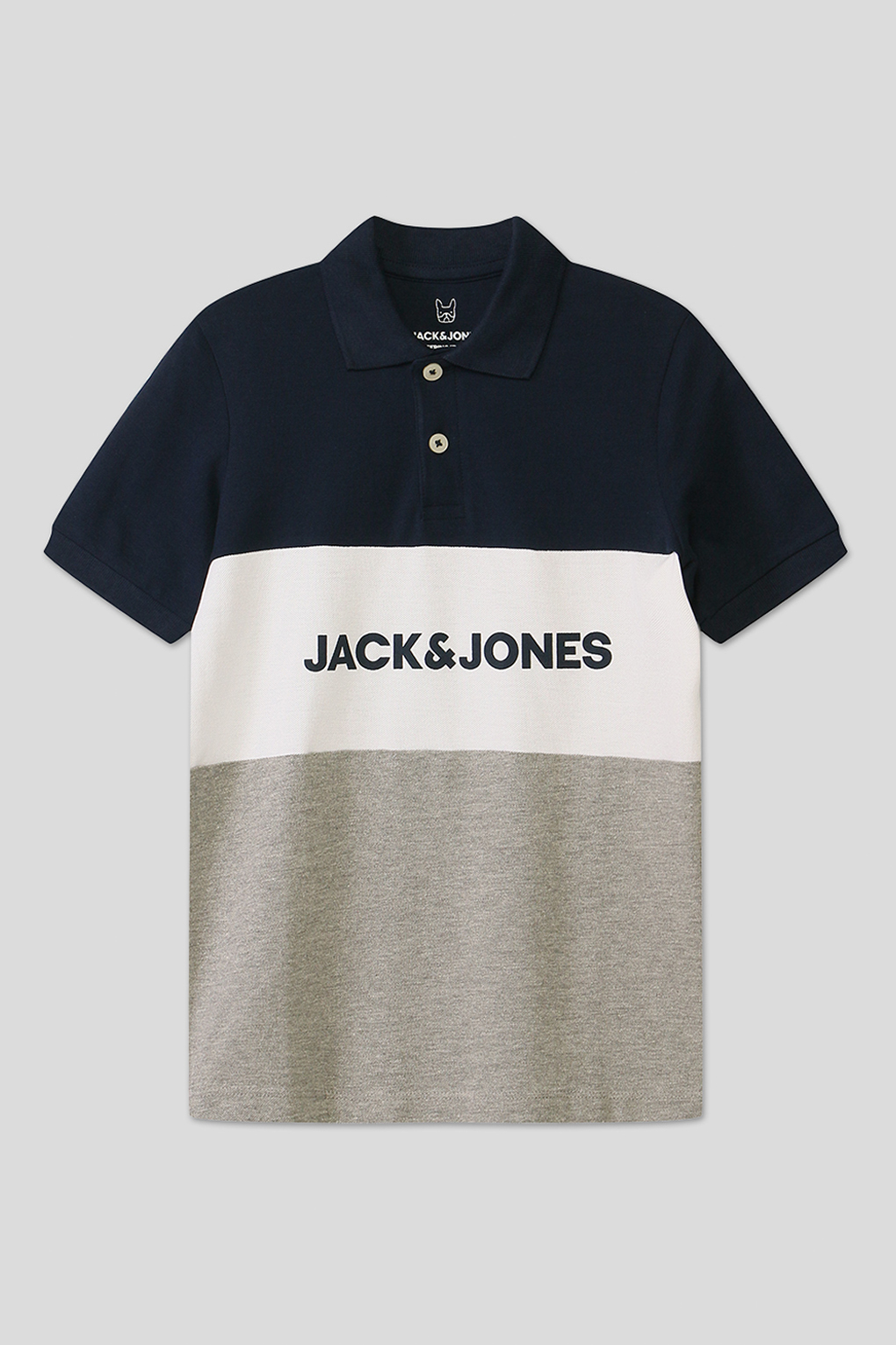 фото Поло детское jack & jones 12199926 цв.темно-синий р.152