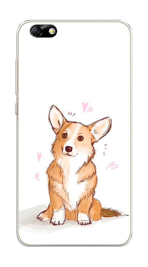 

Чехол Awog на Honor 4X "Корги любовь", Разноцветный, 63550-1