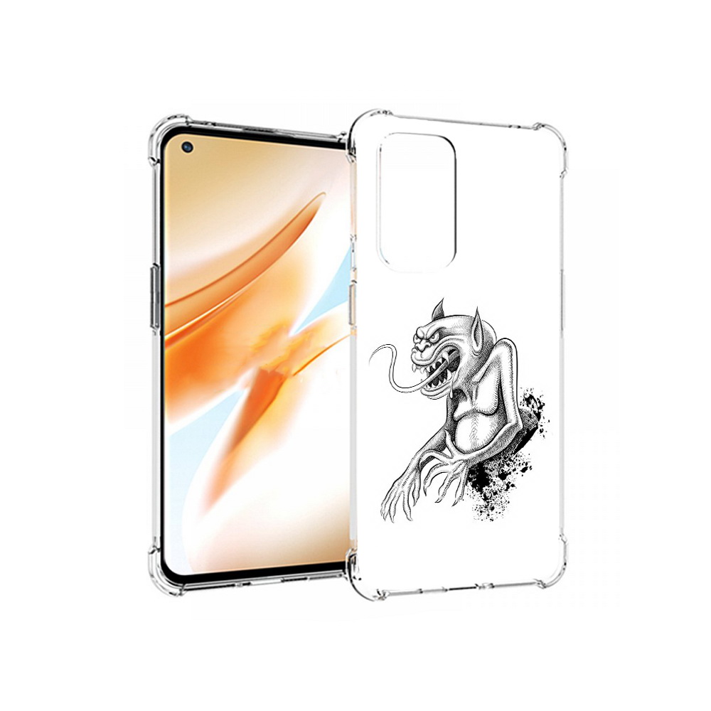 

Чехол MyPads Tocco для OnePlus 9 Pro чорт (PT159597.127.692), Прозрачный, Tocco