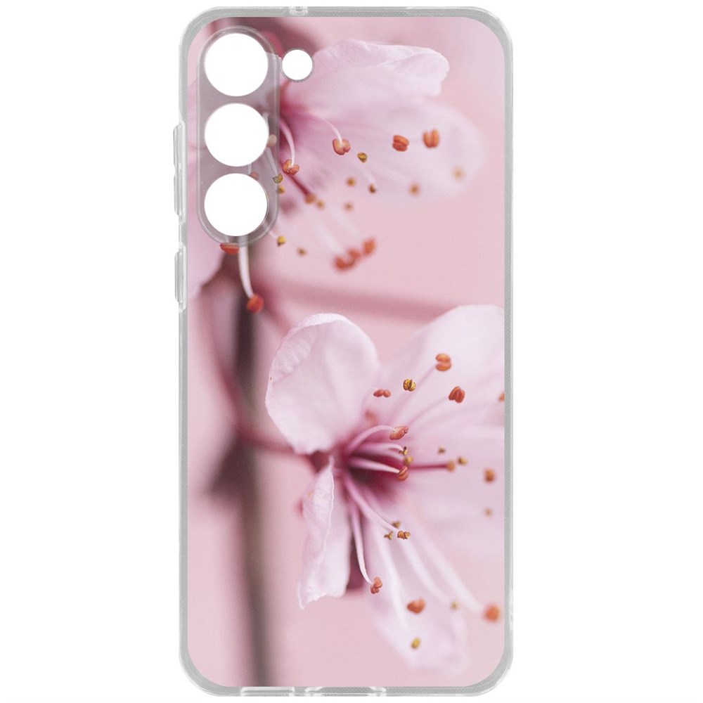 

Чехол-накладка Krutoff Clear Case Весна для Samsung Galaxy S23+, Прозрачный