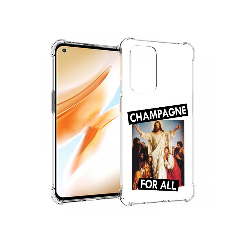 

Чехол MyPads Tocco для OnePlus 9 Pro шампанское (PT159597.127.697), Прозрачный, Tocco
