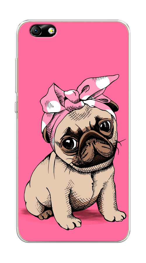 

Чехол Awog на Honor 4X "Dog Pin-Up", Разноцветный, 63550-2