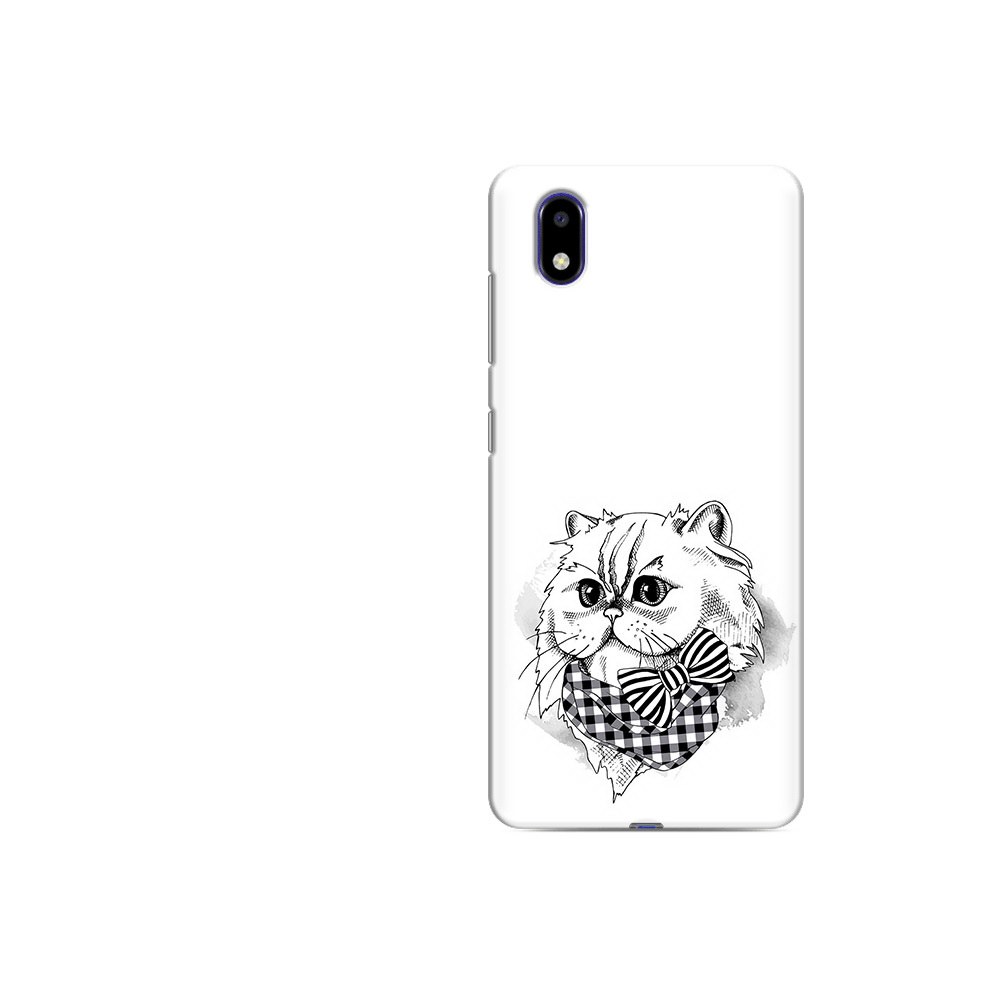 Чехол MyPads Tocco для ZTE Blade A31 Lite нарисованная красивая кошечка (PT162823.461.503)