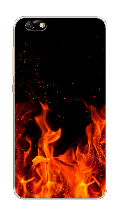 

Чехол Awog на Honor 4X "Все в огне", Разноцветный, 63550-4