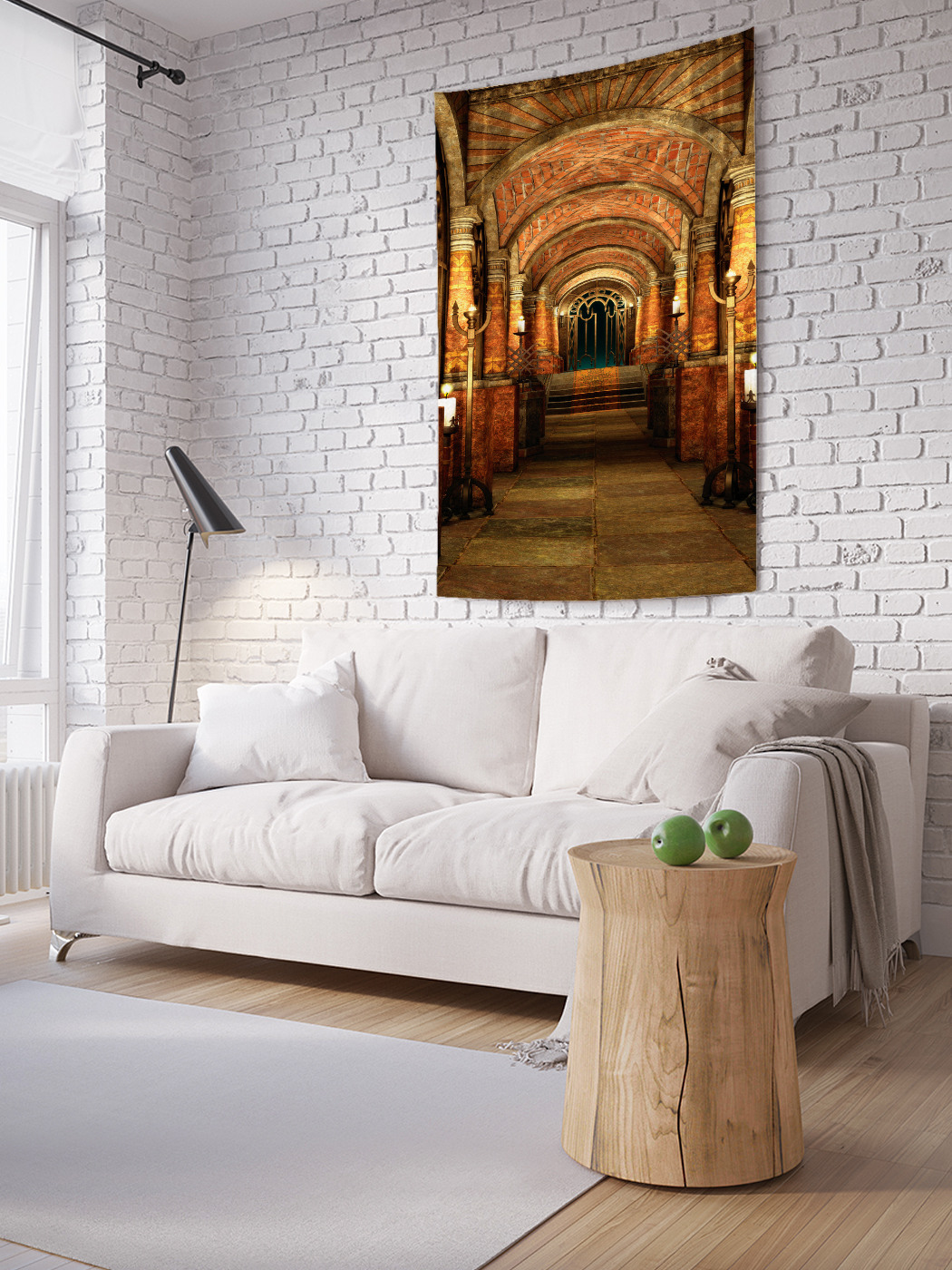 

Вертикальное фотопанно на стену JoyArty Тайный дворец 100x150 см, Тайный дворец