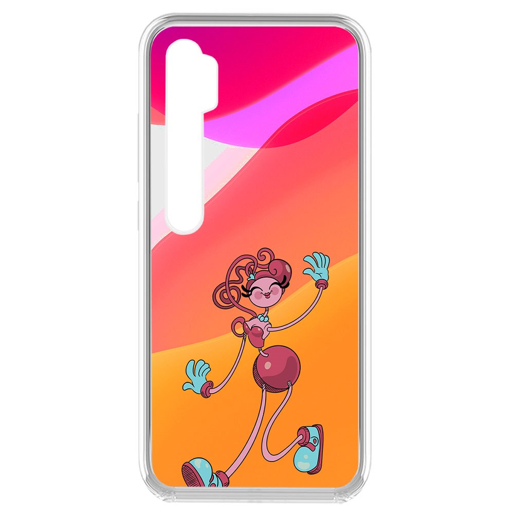 

Чехол-накладка Krutoff Clear Case Хаги Ваги - Мама Длинные Ноги для Xiaomi Mi Note 10