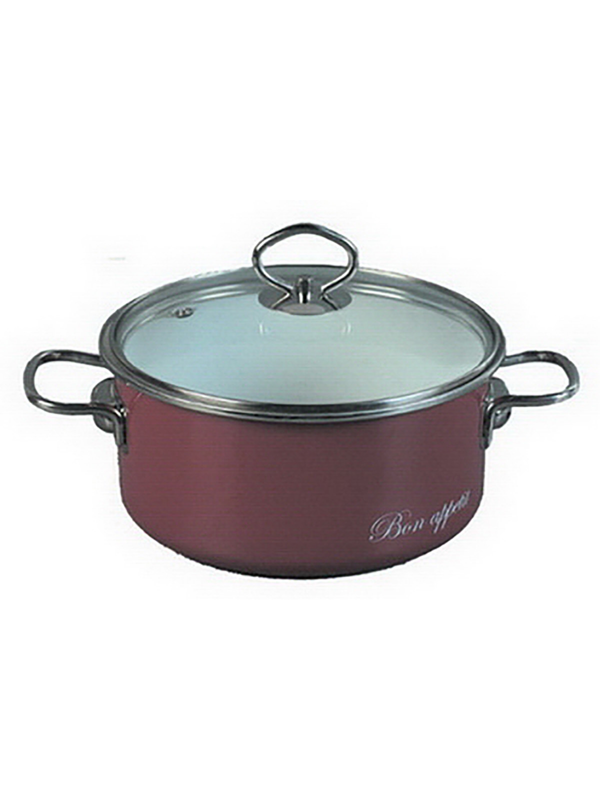 Кастрюля эмалированная Vitross Bon Appetit с крышкой 3 л