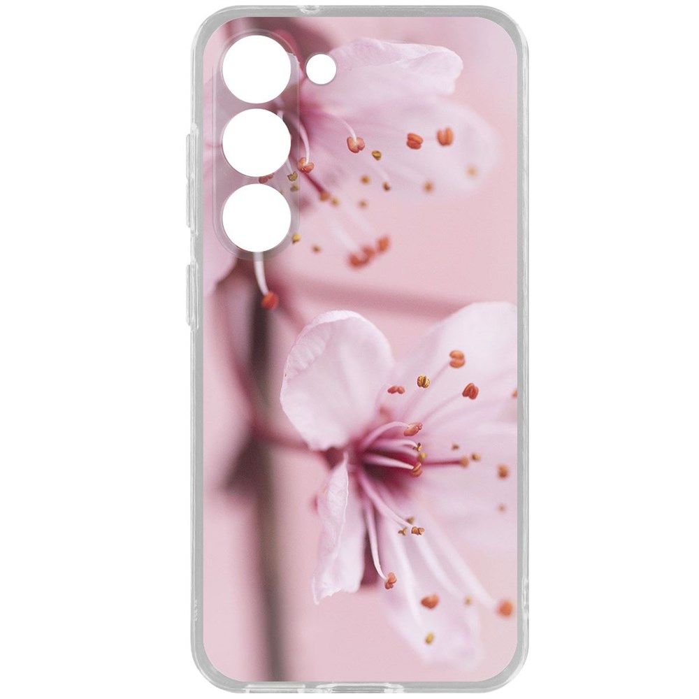 

Чехол-накладка Krutoff Clear Case Весна для Samsung Galaxy S23, Прозрачный