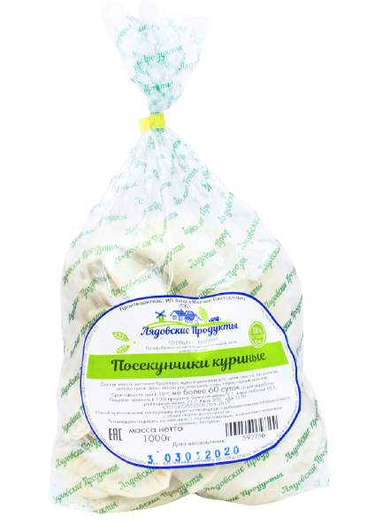 

Посекунчики Лядовские Продукты куриные 1 кг