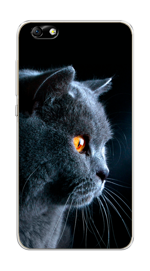

Чехол Awog на Honor 4X "Благородный кот британец", Разноцветный, 63550-2
