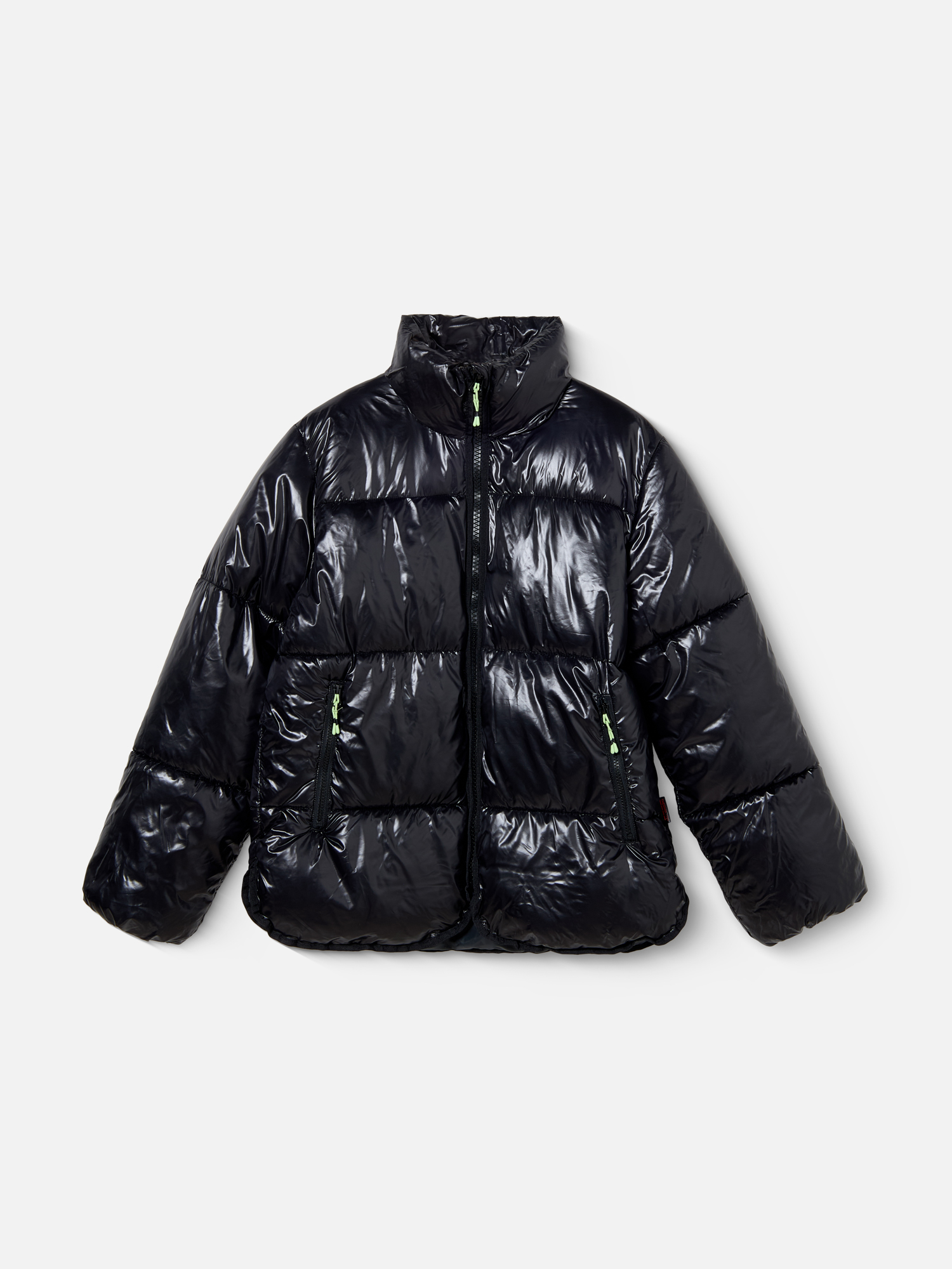 Куртка H&M для девочек, чёрный-001, размер 152, 1098341001