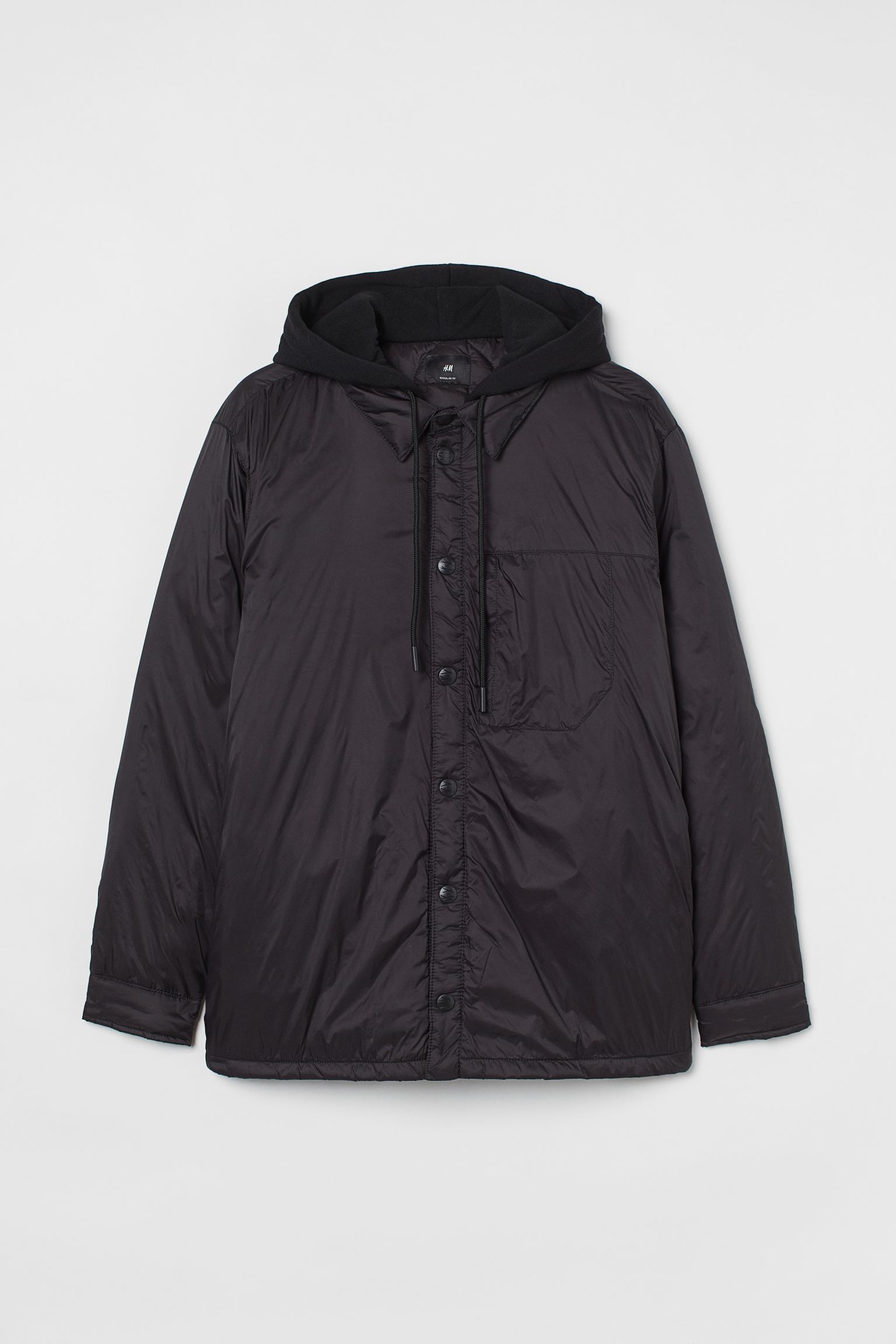 Куртка мужская H&M 1004513001 черная XL