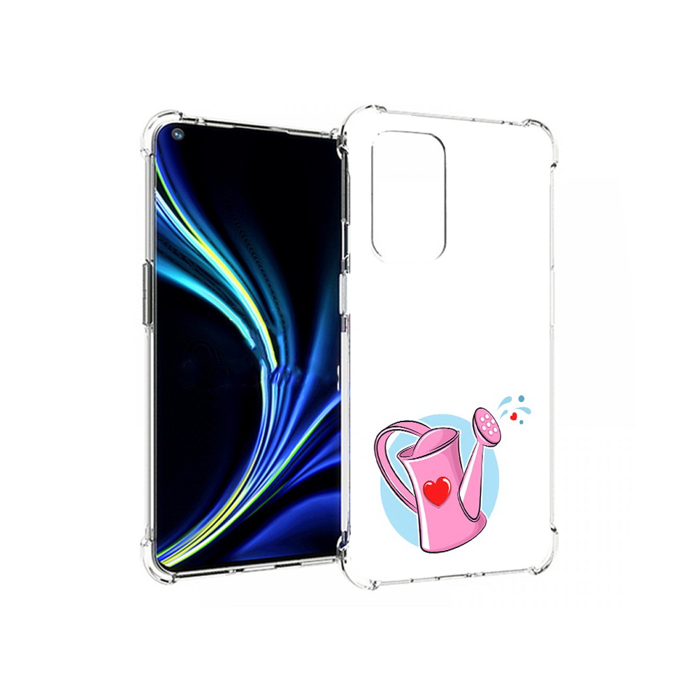 

Чехол MyPads Tocco для OnePlus 9 Лейка любви 14 февраля (PT159409.128.103), Прозрачный, Tocco