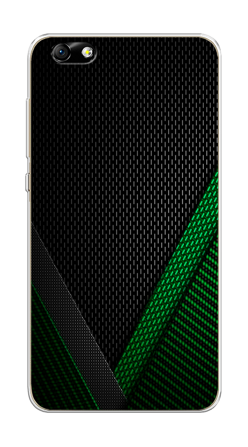 

Чехол Awog на Honor 4X "Зеленый карбон", Разноцветный, 63550-3