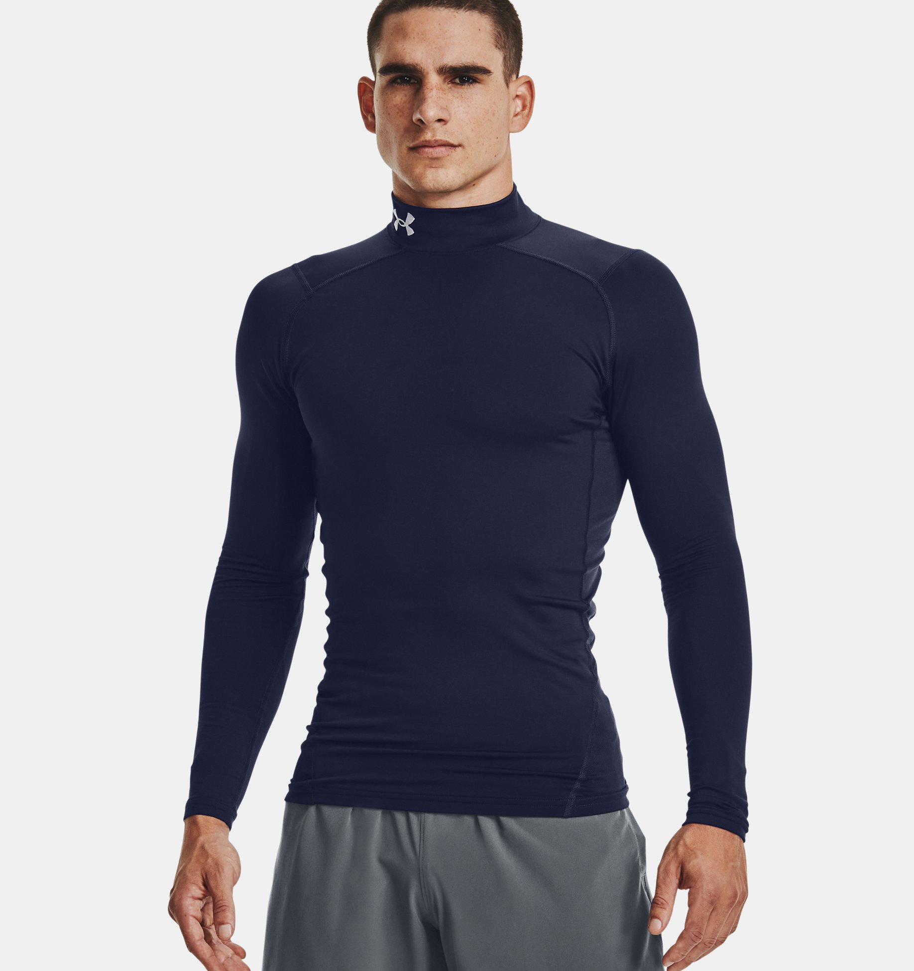 

Термобелье мужское Under Armour UA Cg Armour Comp Mock, синий, M, Cg Armour Comp Mock