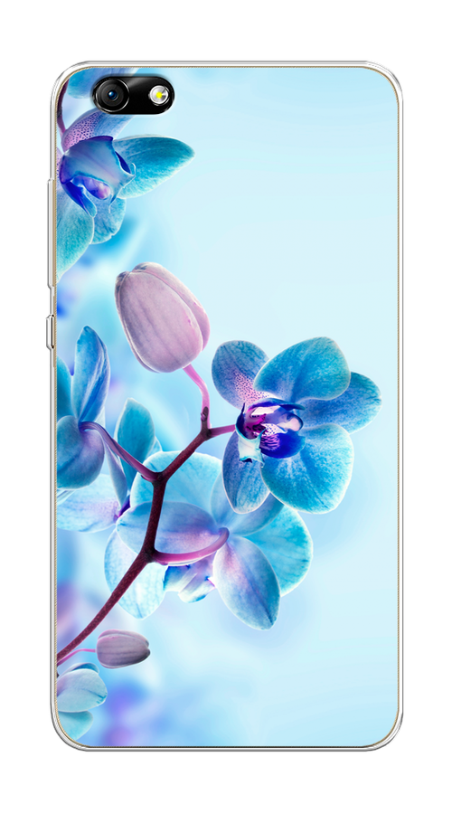 

Чехол Awog на Honor 4X "Голубая орхидея", Разноцветный, 63550-8