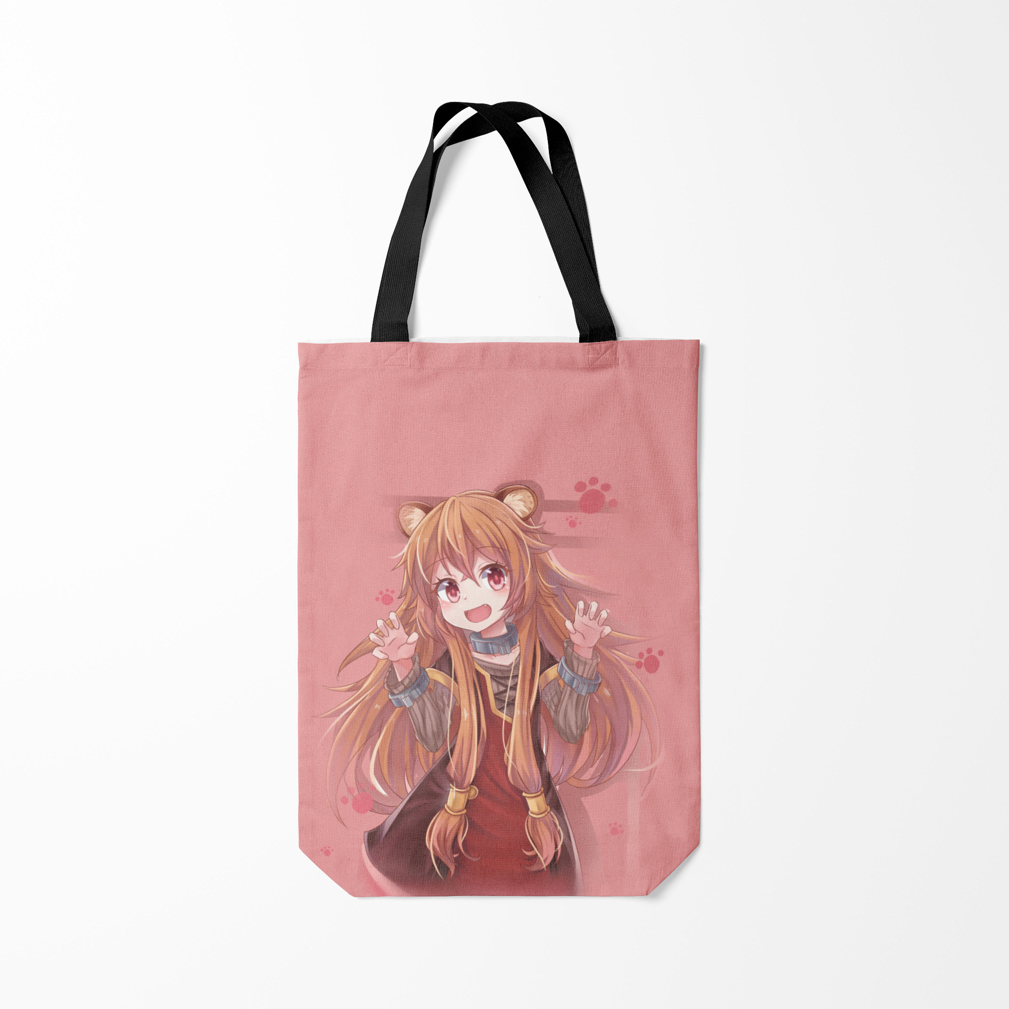 

Сумка шoппер унисекс Burnettie Raphtalia, розовый, Raphtalia