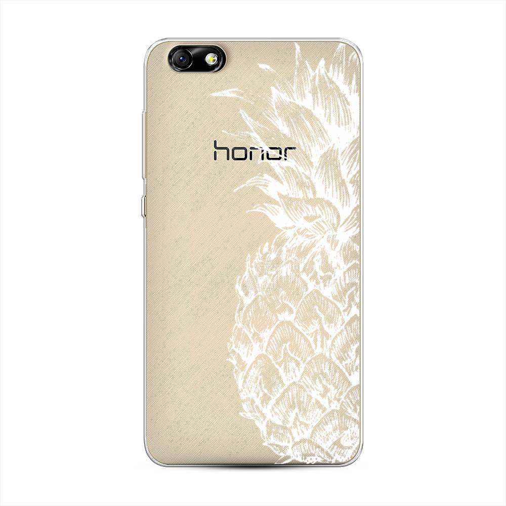 

Чехол Awog на Honor 4X "Ананас графика белая", Разноцветный, 63550-10