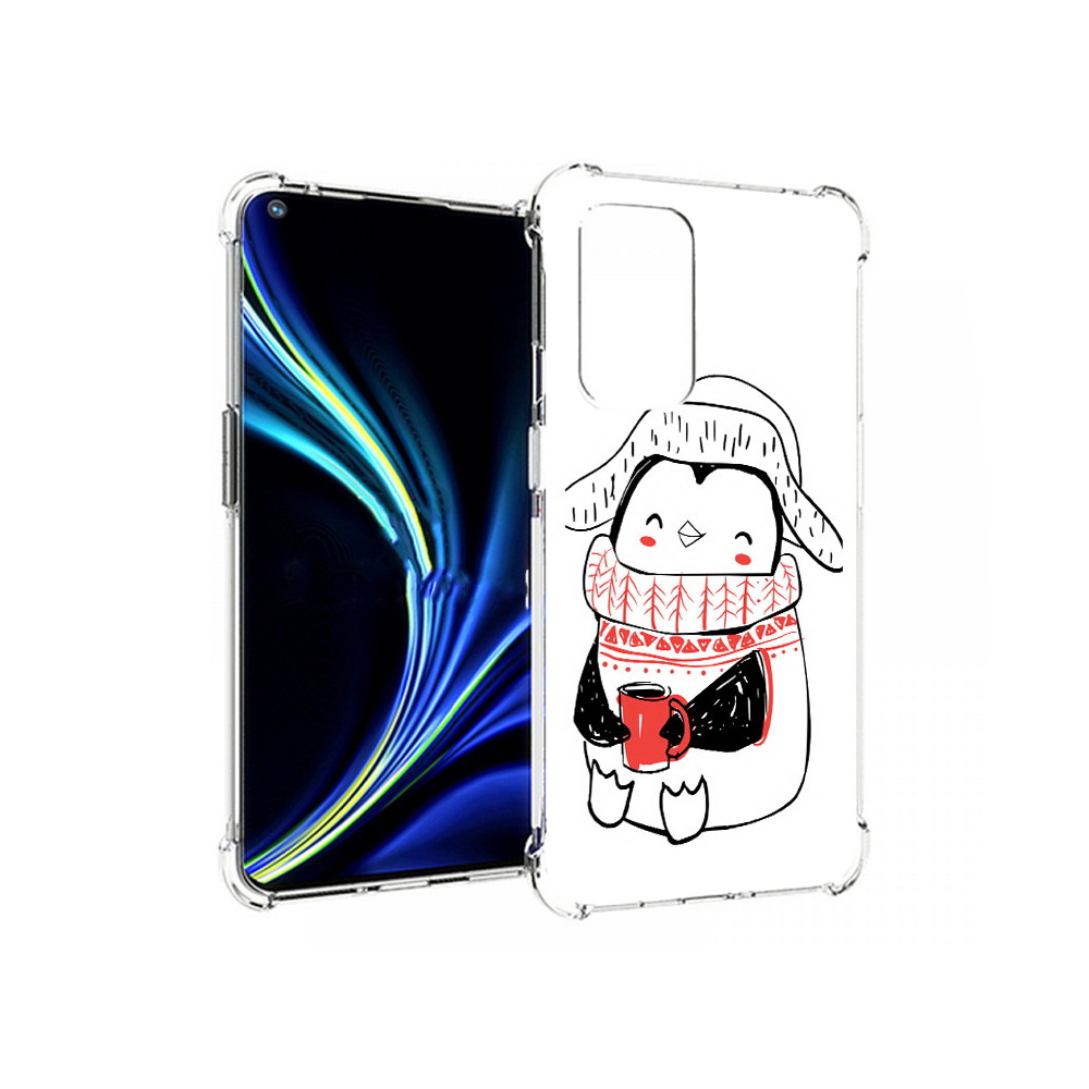 

Чехол MyPads Tocco для OnePlus 9 Милый пингвин (PT159409.128.115), Прозрачный, Tocco