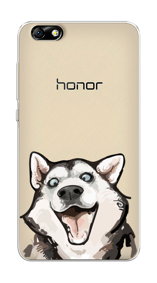 

Чехол Awog на Honor 4X "Радостный хаски", Разноцветный, 63550-1