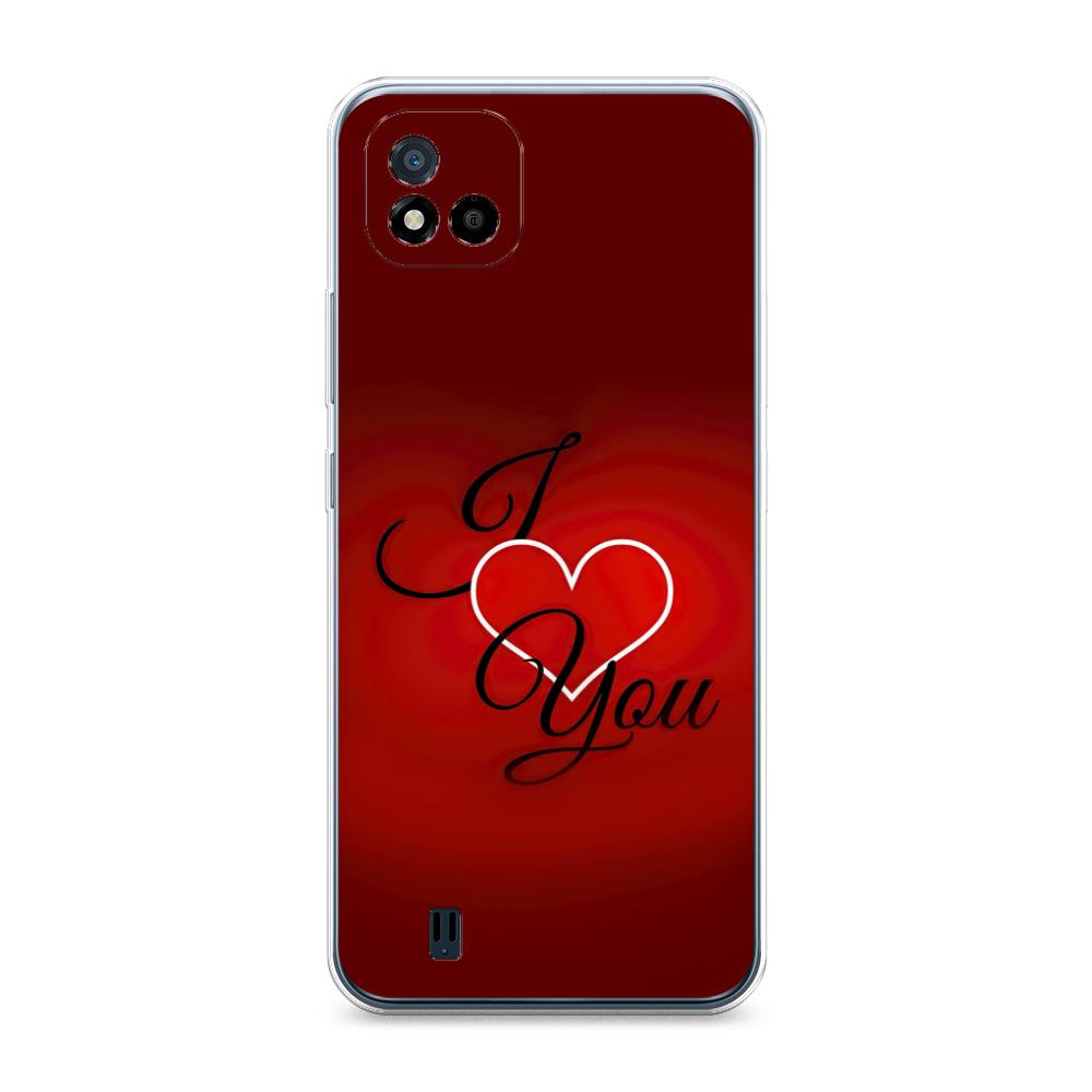 

Чехол Awog на Realme C11 (2021) "I love you 3", Разноцветный, 257550-6