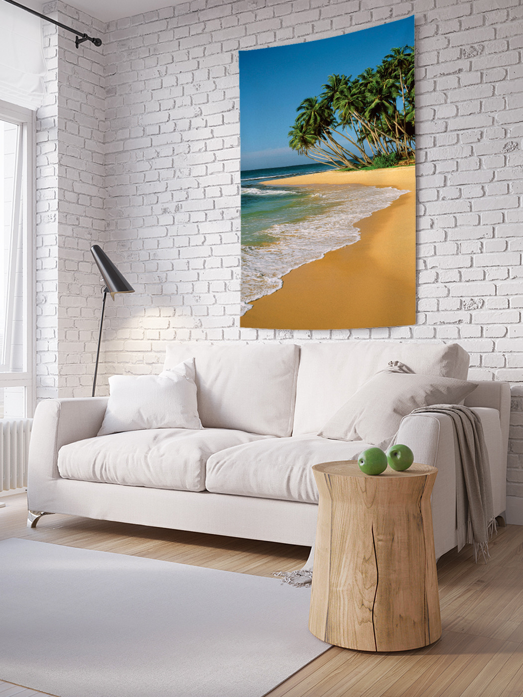 

Вертикальное фотопанно на стену JoyArty Берег острова 100x150 см, Берег острова