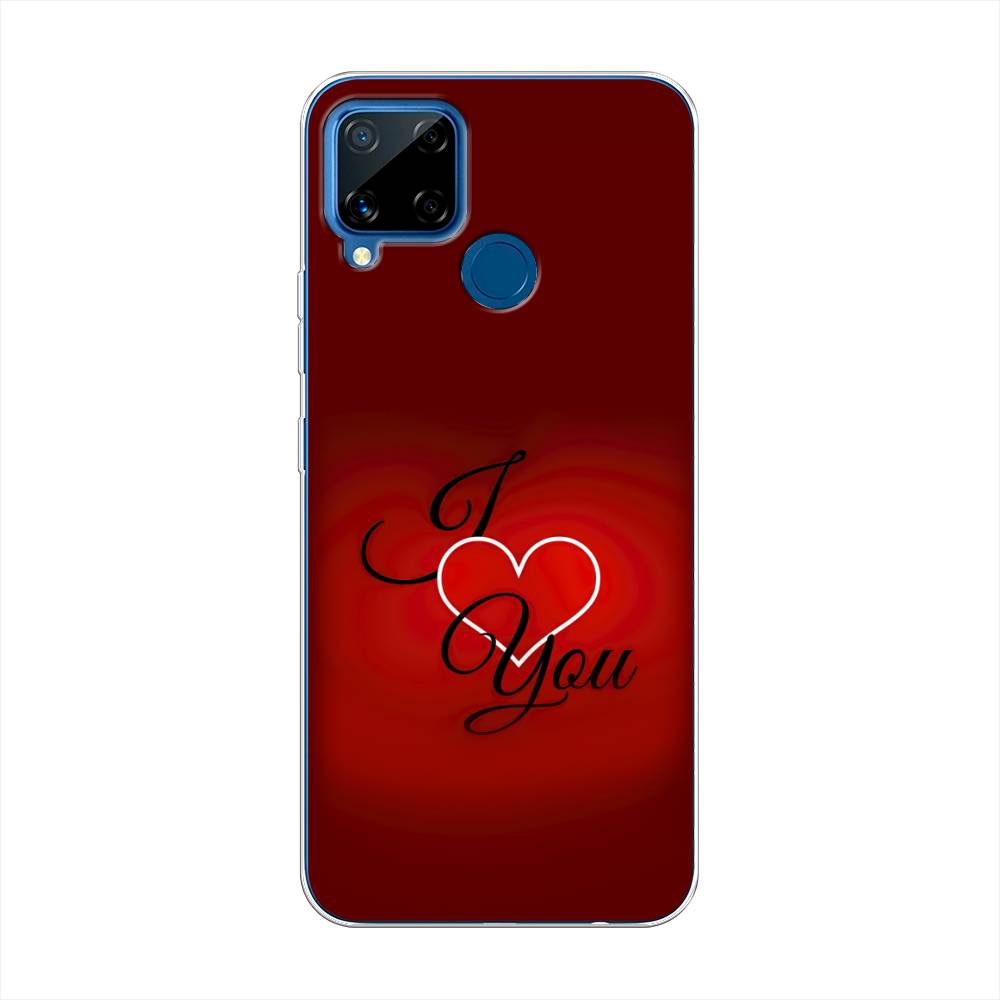 

Чехол Awog на Realme C15 "I love you 3", Разноцветный, 255050-6