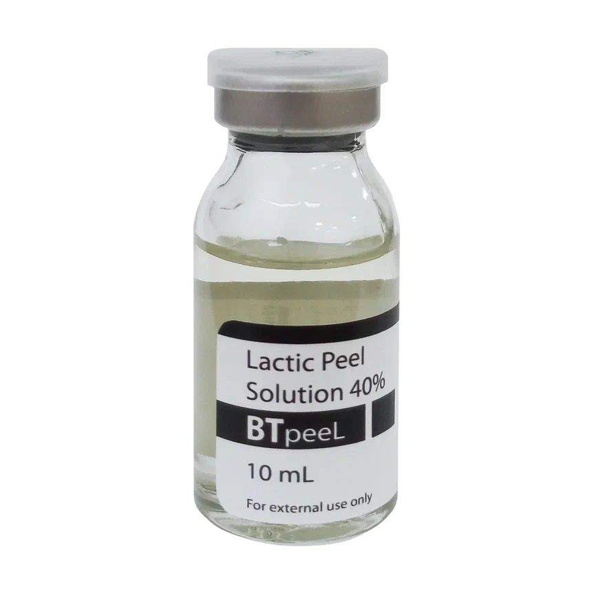 Молочный пилинг BTpeel Lactic Acid, 10 мл гликолевый пилинг btpeel с дмае и матриксилом 10 мл
