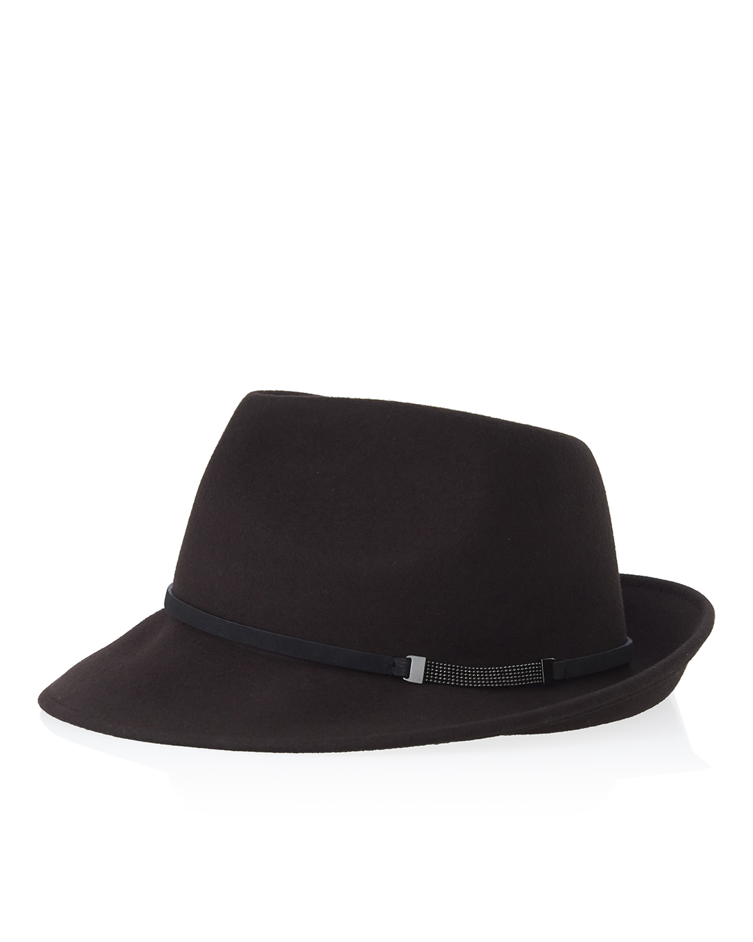 Шляпа женская Peserico S36122C0 коричневая, р. 42