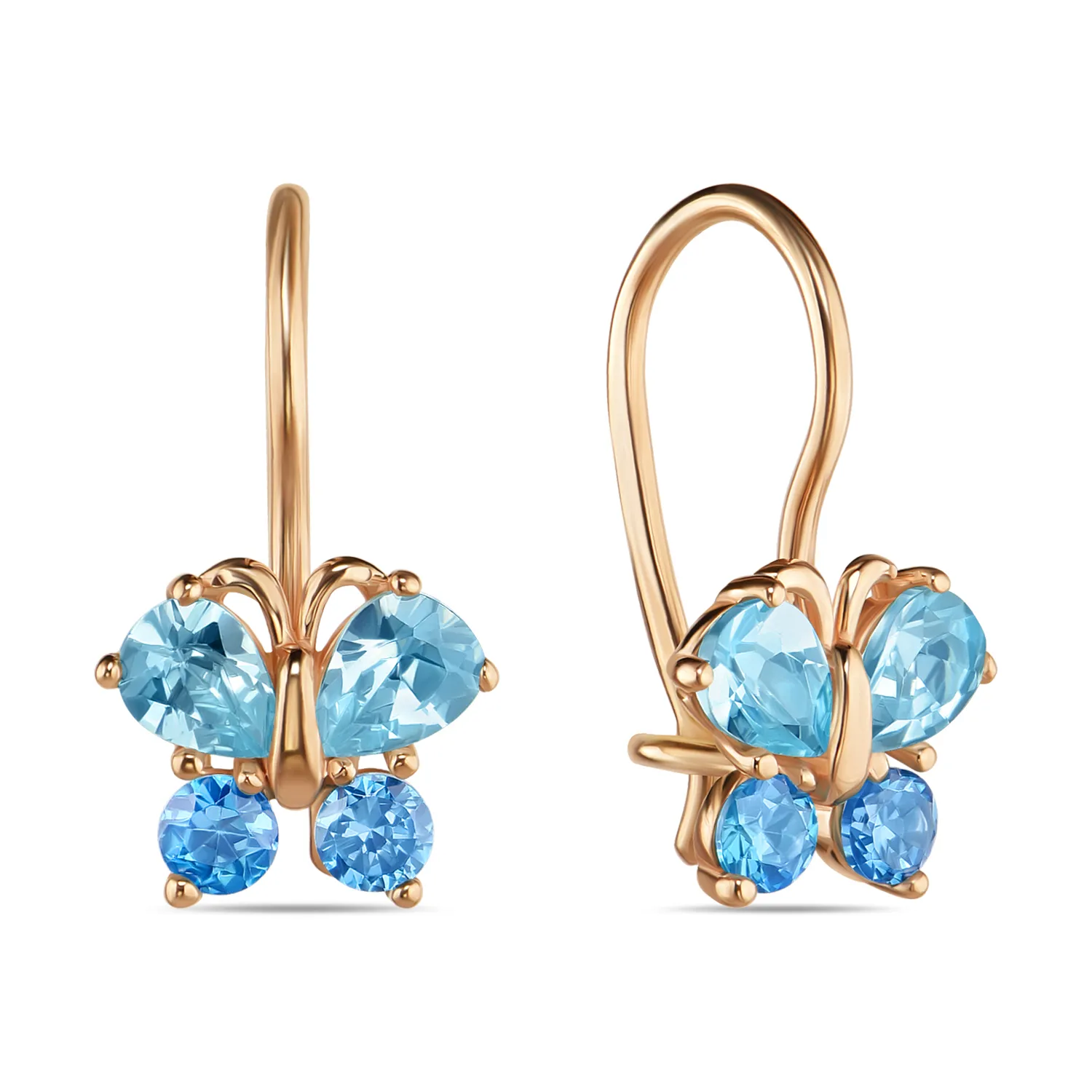 

Серьги из красного золота с фианитом MIUZ Diamonds E01-59538-BL-Z, E01-59538-BL-Z