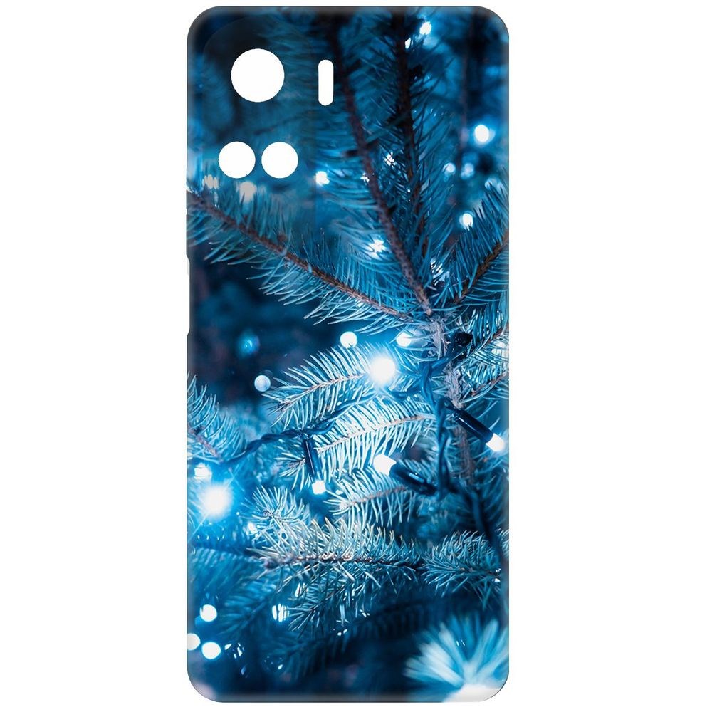 

Чехол-накладка Krutoff Soft Case Гирлянда для Honor 90 Lite черный
