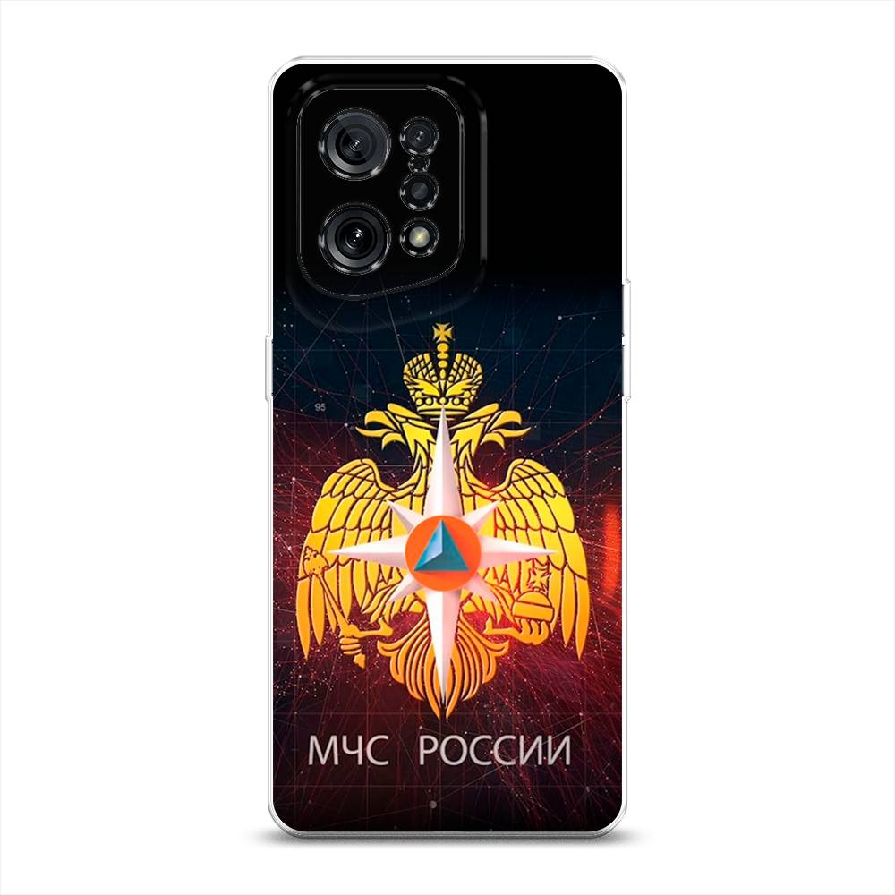 

Чехол Awog на Oppo Find X5 "МЧС России", Разноцветный, 259750-5