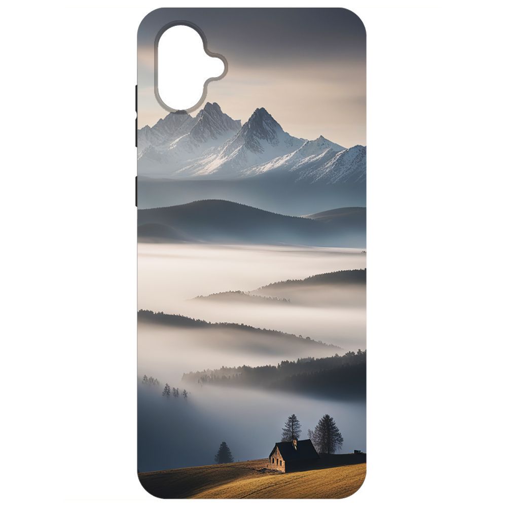 

Чехол-накладка Krutoff Soft Case Туман для Samsung Galaxy A04e (A042) черный