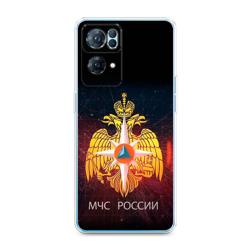 

Чехол Awog на Oppo Reno 7 Pro "МЧС России", Разноцветный, 258250-5