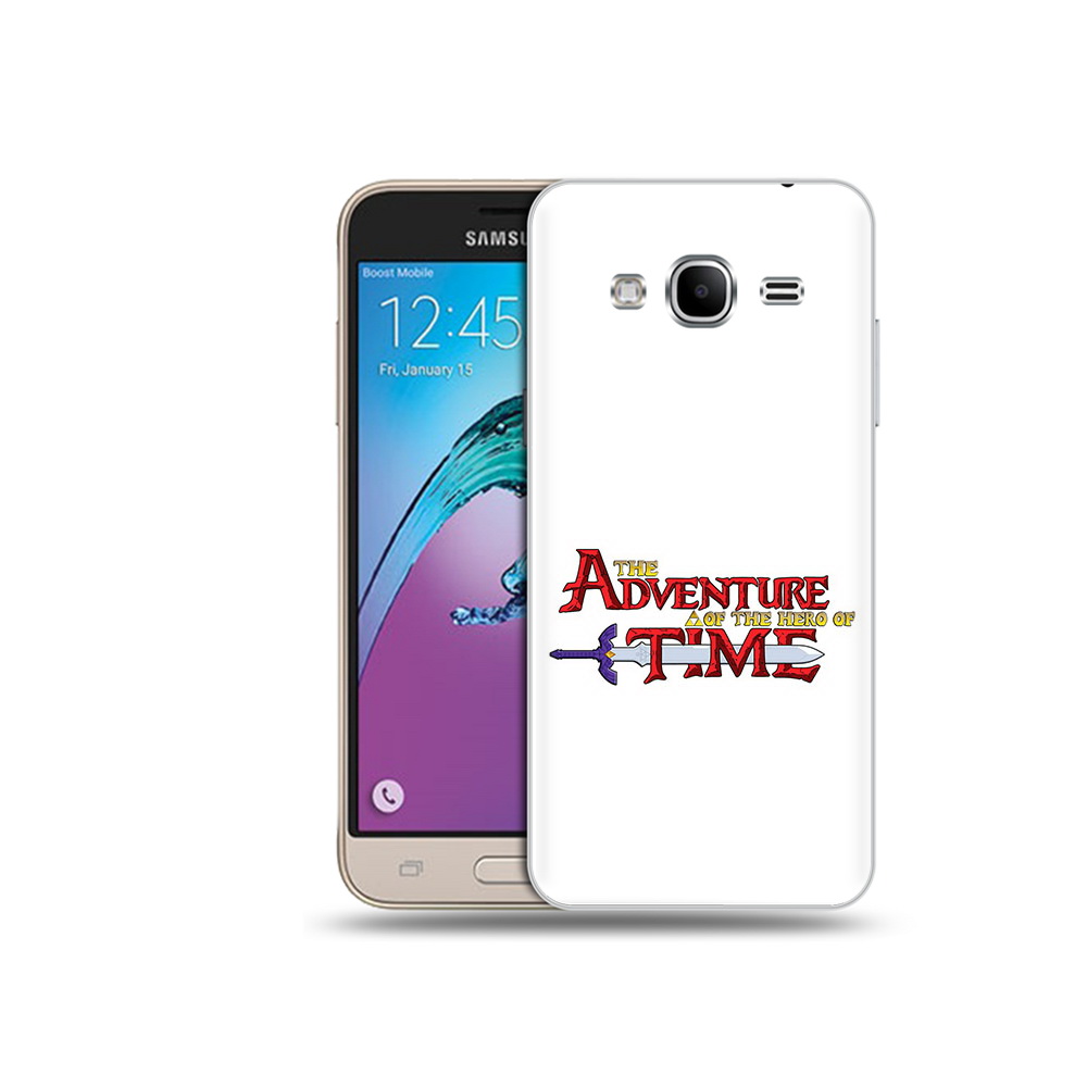 

Чехол MyPads Tocco для Samsung Galaxy J3 (2016) время приключений логотип, Прозрачный, Tocco