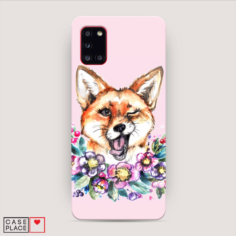 

Пластиковый чехол "Подмигивающая лиса" на Samsung Galaxy A31, 2100320-7