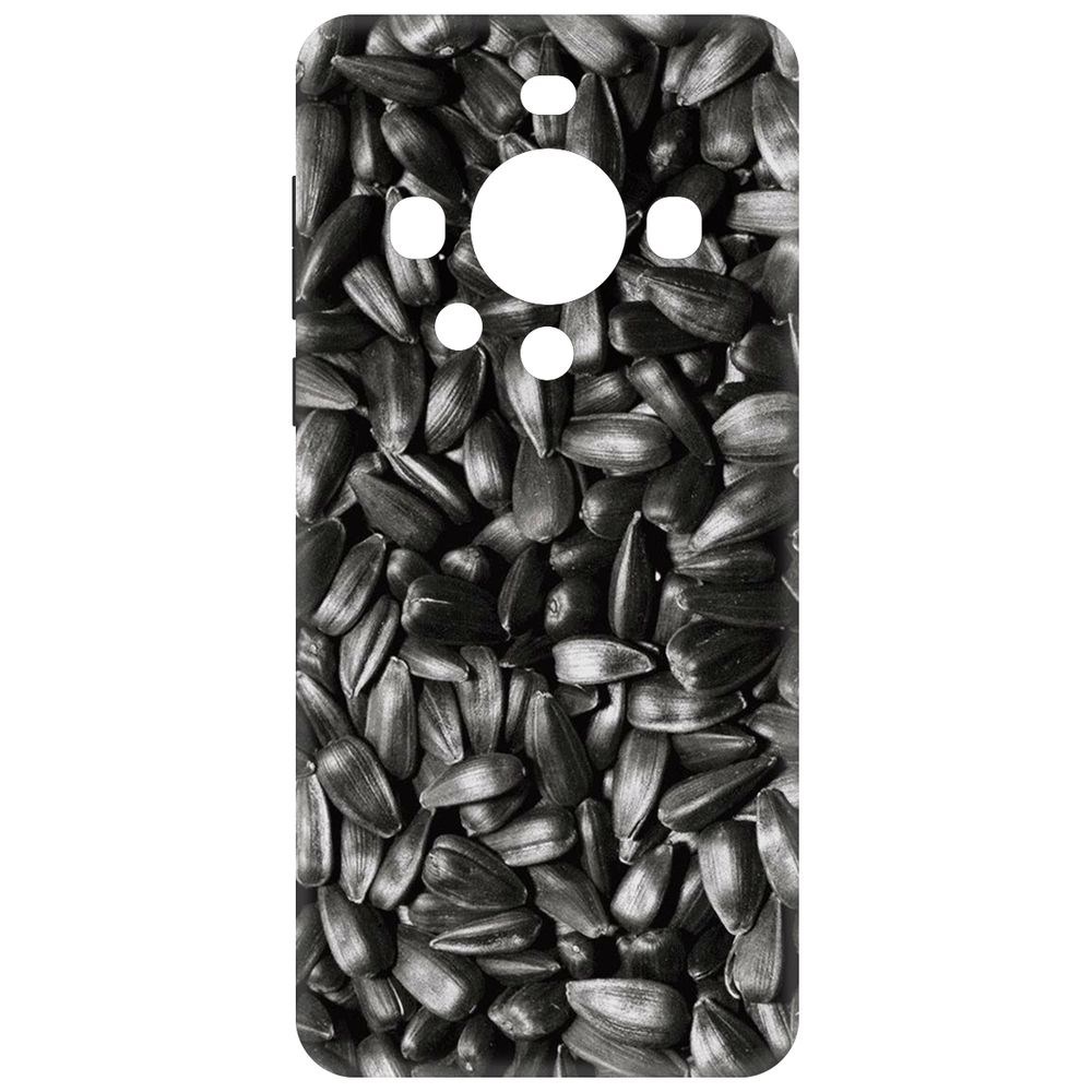 

Чехол-накладка Krutoff Soft Case Семечки для Huawei Mate 60 черный