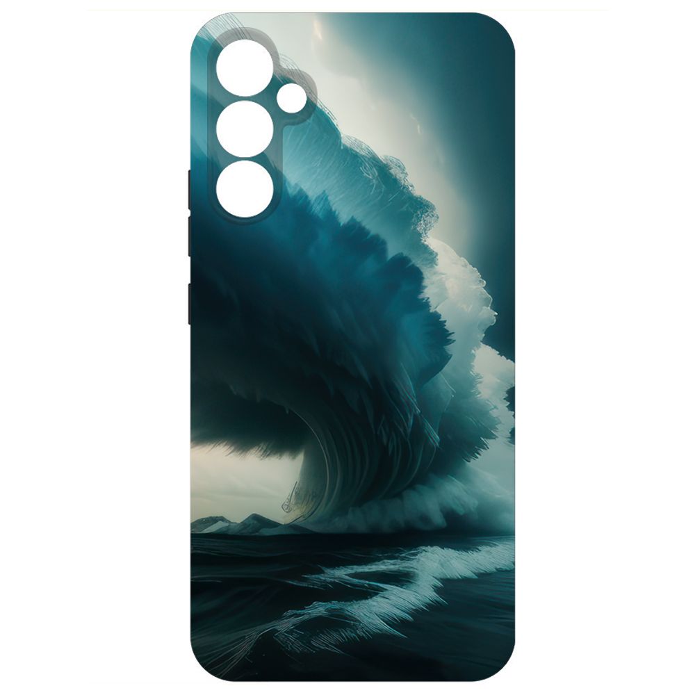 

Чехол-накладка Krutoff Soft Case Торнадо для Samsung Galaxy A34 5G (A346) черный